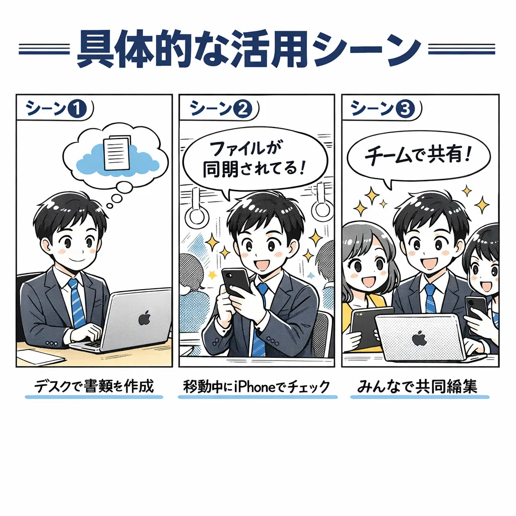 iCloudドライブの具体的な活用シーン - icloudドライブとは