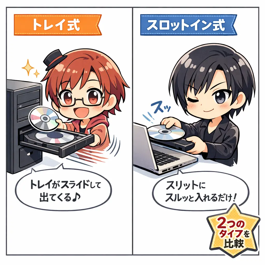 光学ドライブの種類と対応メディア - 光学ドライブ