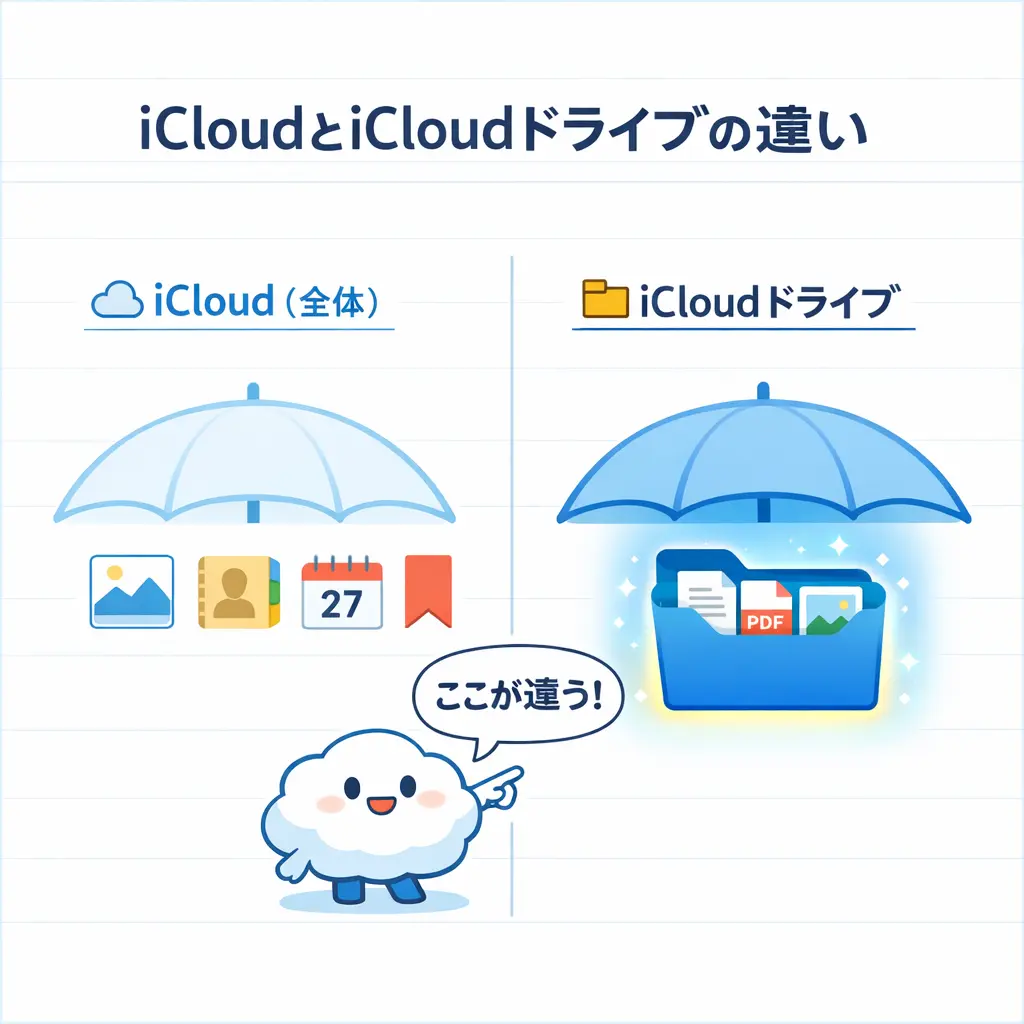 iCloudドライブとは - icloudドライブとは