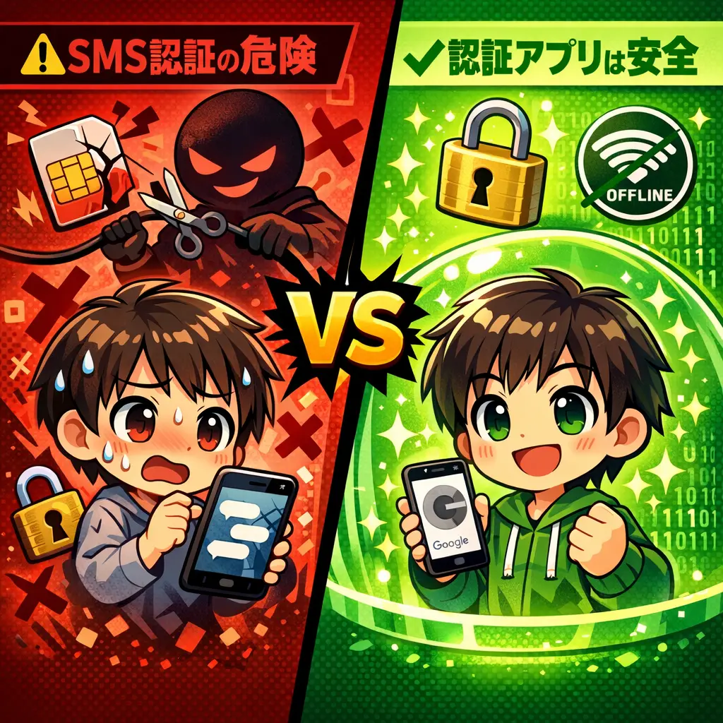 なぜSMS認証ではなくGoogle Authenticatorを使うべきなのか - googleauthenticator